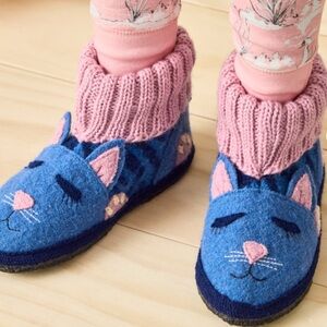 Kids' Boiled Wool Slipper Boots by Haflinger, Size 7